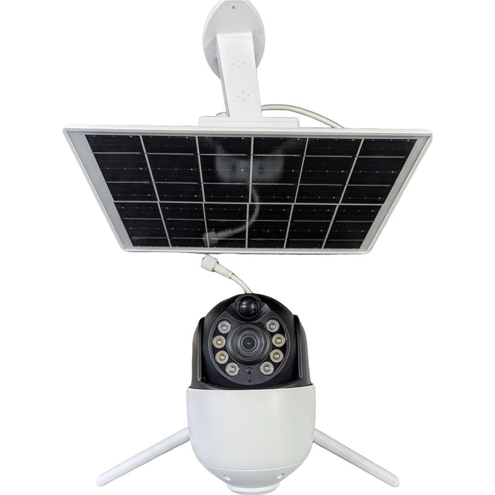 Cámara de Seguridad inalámbrica WiFi con Panel Solar Integrado Contra Agua IP66 JK-81814