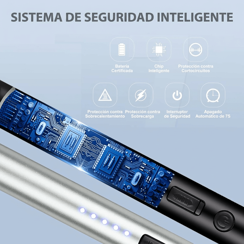 Encendedor Eléctrico Portátil Recargable De Cocina JL817-25