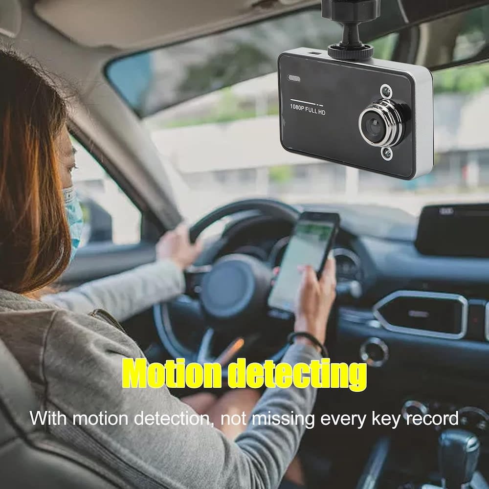 Cámara Para Auto Carro Grabadora De Viaje Full Hd 1080 P DVR JLY-K600010
