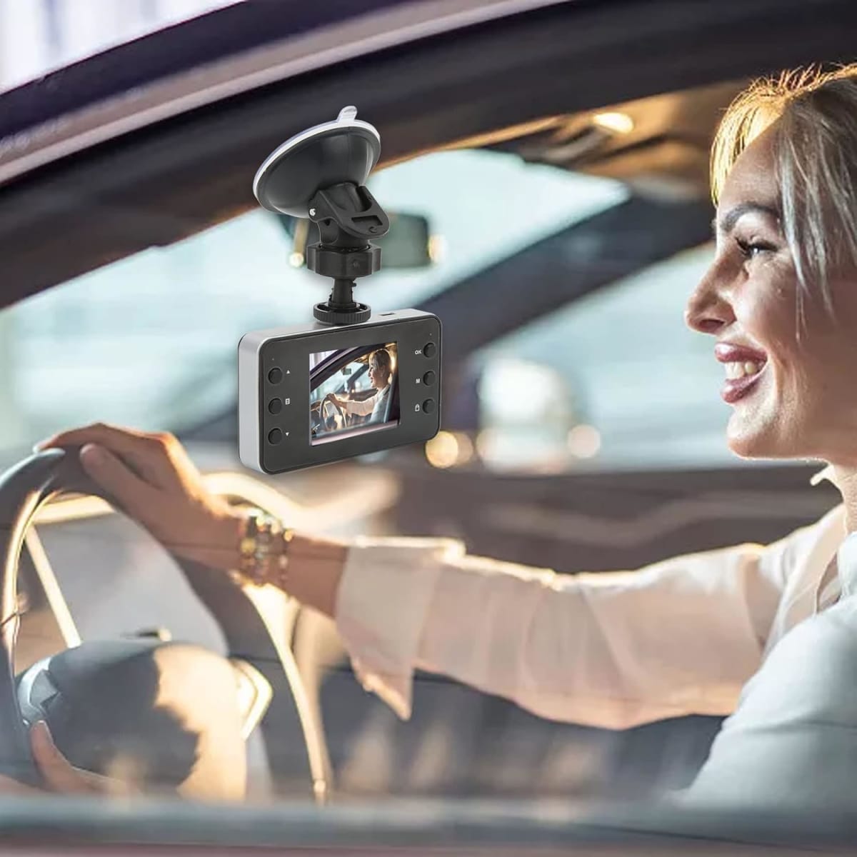 Cámara Moreka Para Auto Grabadora Viaje Full Hd 1080P DVR5