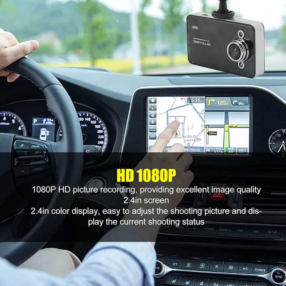 Cámara Para Auto Carro Grabadora De Viaje Full Hd 1080 P DVR JLY-K60003