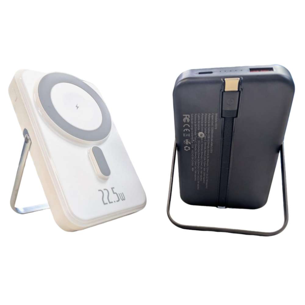Power Bank Moreka K078 12000 mAh 22.5W carga magnética y cable C6