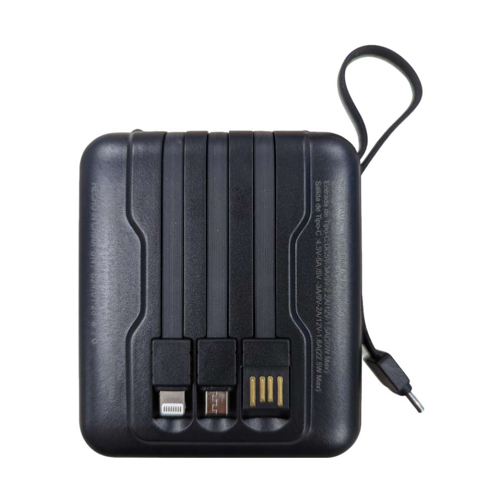 Power Bank Moreka K072 10000 mAh 37W 2 entredas 4 salidas5