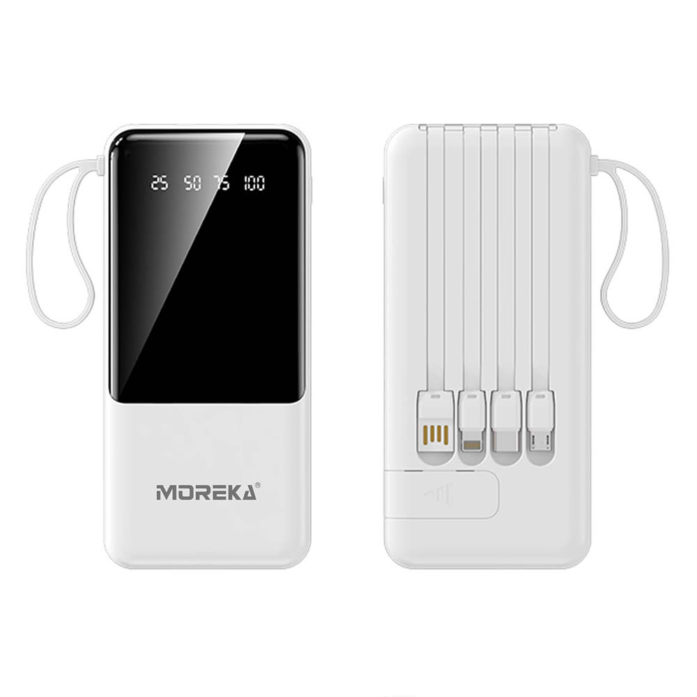 Power Bank 20000mAh batería portátil 74W 4 entrada 4 salida8