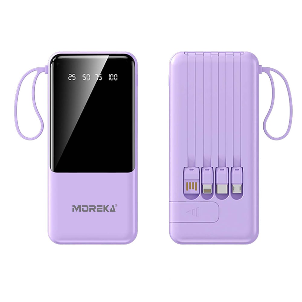 Power Bank Moreka K087 20000 mAh 74W 4 entredas 4 salidas9