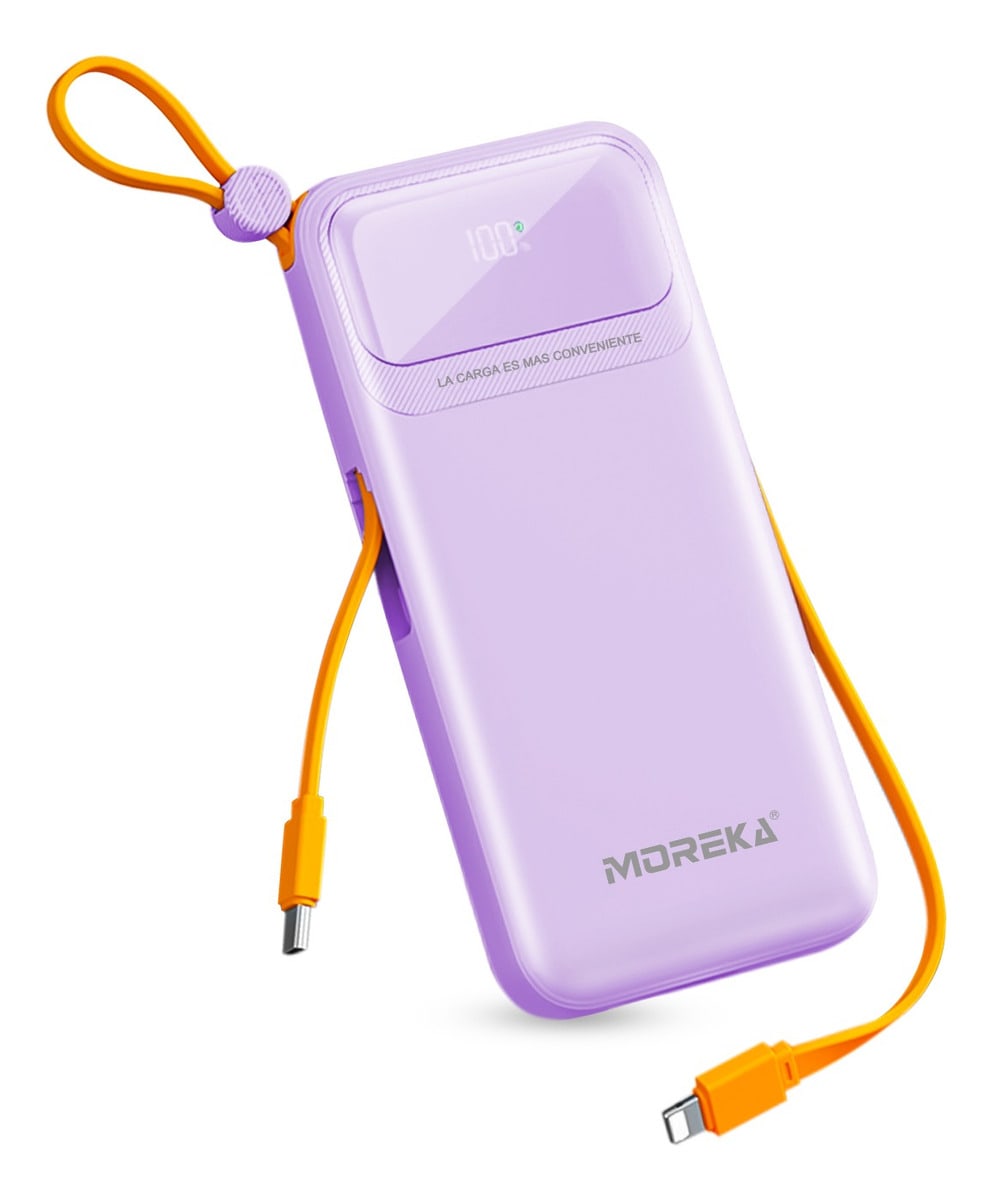 Power Bank Moreka K064 1000 mAh 37W 2 entredas 2 salidas8