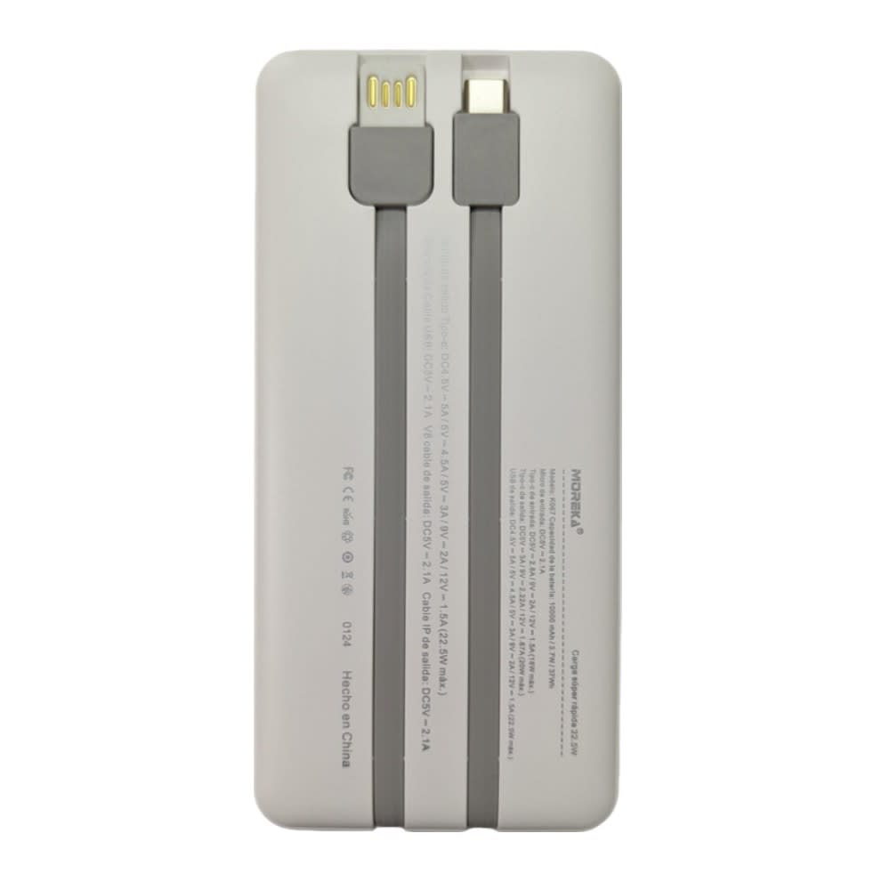 Powerbank Moreka K067 10000 mAh 3.7W Tipo C V8 IP8