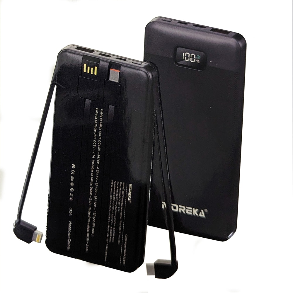 Powerbank Moreka K067 10000 mAh 3.7W Tipo C V8 IP2