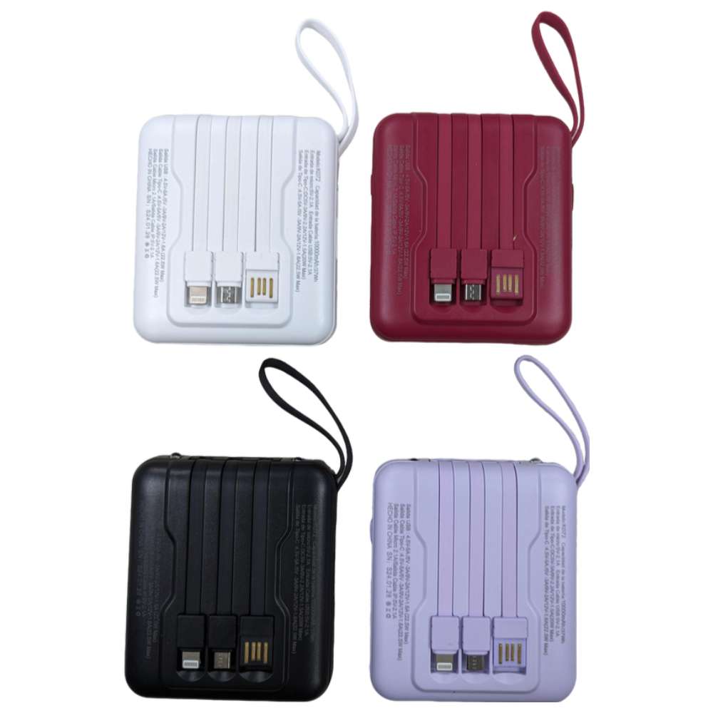 Power Bank Moreka K072 10000 mAh 37W 2 entredas 4 salidas4