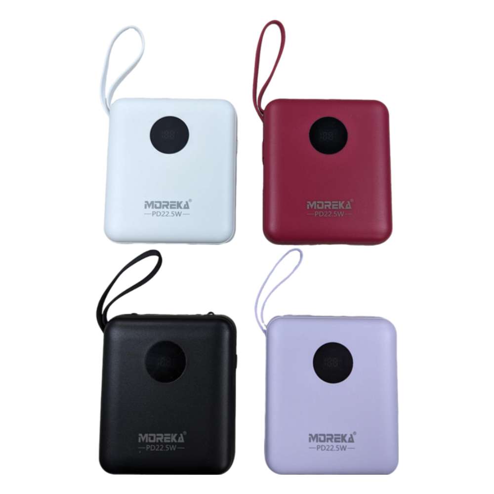 Power Bank Moreka K072 10000 mAh 37W 2 entredas 4 salidas3