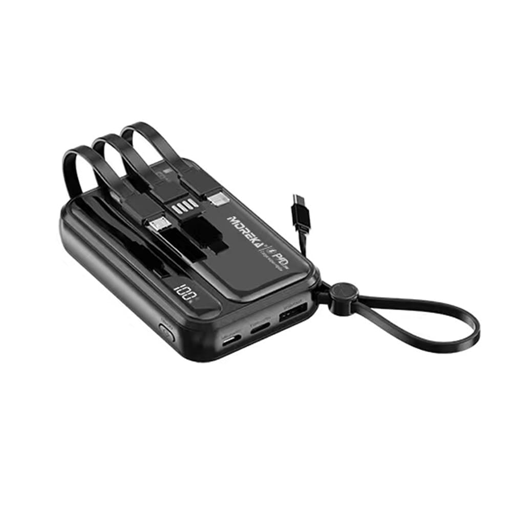 Power Bank Moreka K073 10000 mAh 37W 2 entredas 4 salidas 0