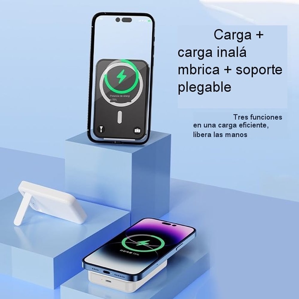 Power Bank Moreka K075 5000 mAh 18.5W inalámbrica 5W6