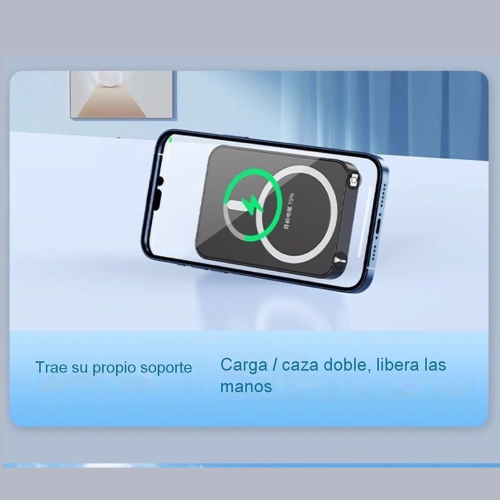 Power Bank Moreka K075 5000 mAh 18.5W inalámbrica 5W7