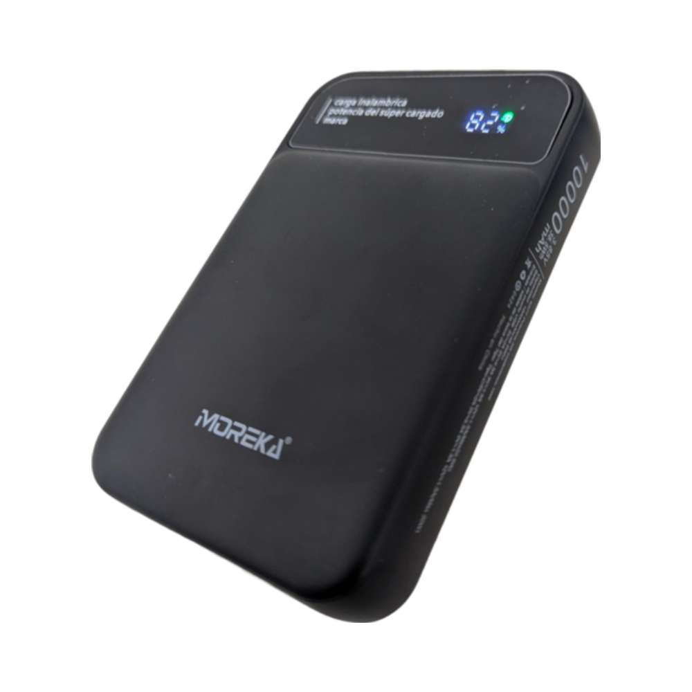 Power Bank Moreka K077 1000 mAh 22.5W inalámbrica 15W 6