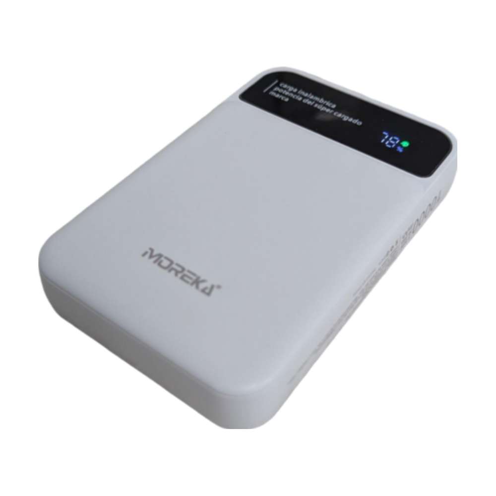 Power Bank Moreka K077 1000 mAh 22.5W inalámbrica 15W 7