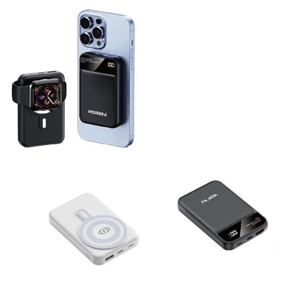 Power Bank Moreka K077 1000 mAh 22.5W inalámbrica 15W 5