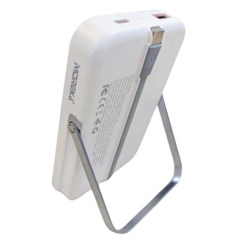 Power Bank Moreka K078 12000 mAh 22.5W carga magnética y cable C5
