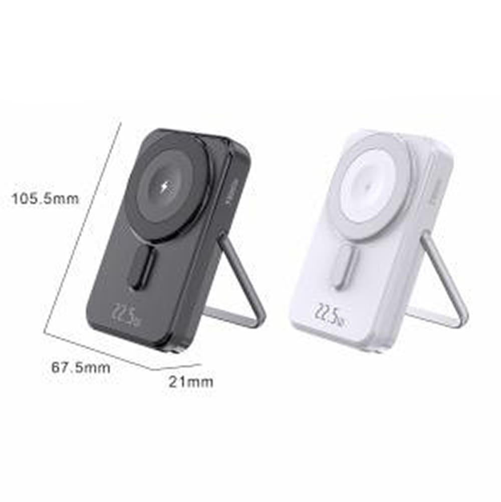 Power Bank Moreka K078 12000 mAh 22.5W carga magnética y cable C8