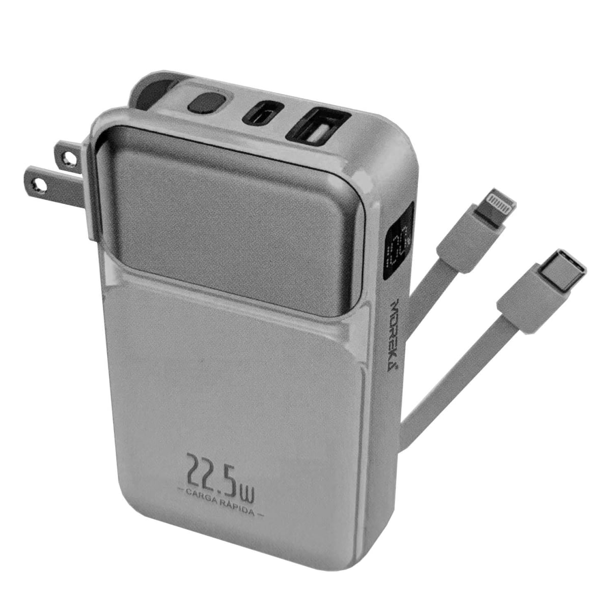 Powerbank Moreka K079 12000 mAh 22.5W Tipo C IP 0