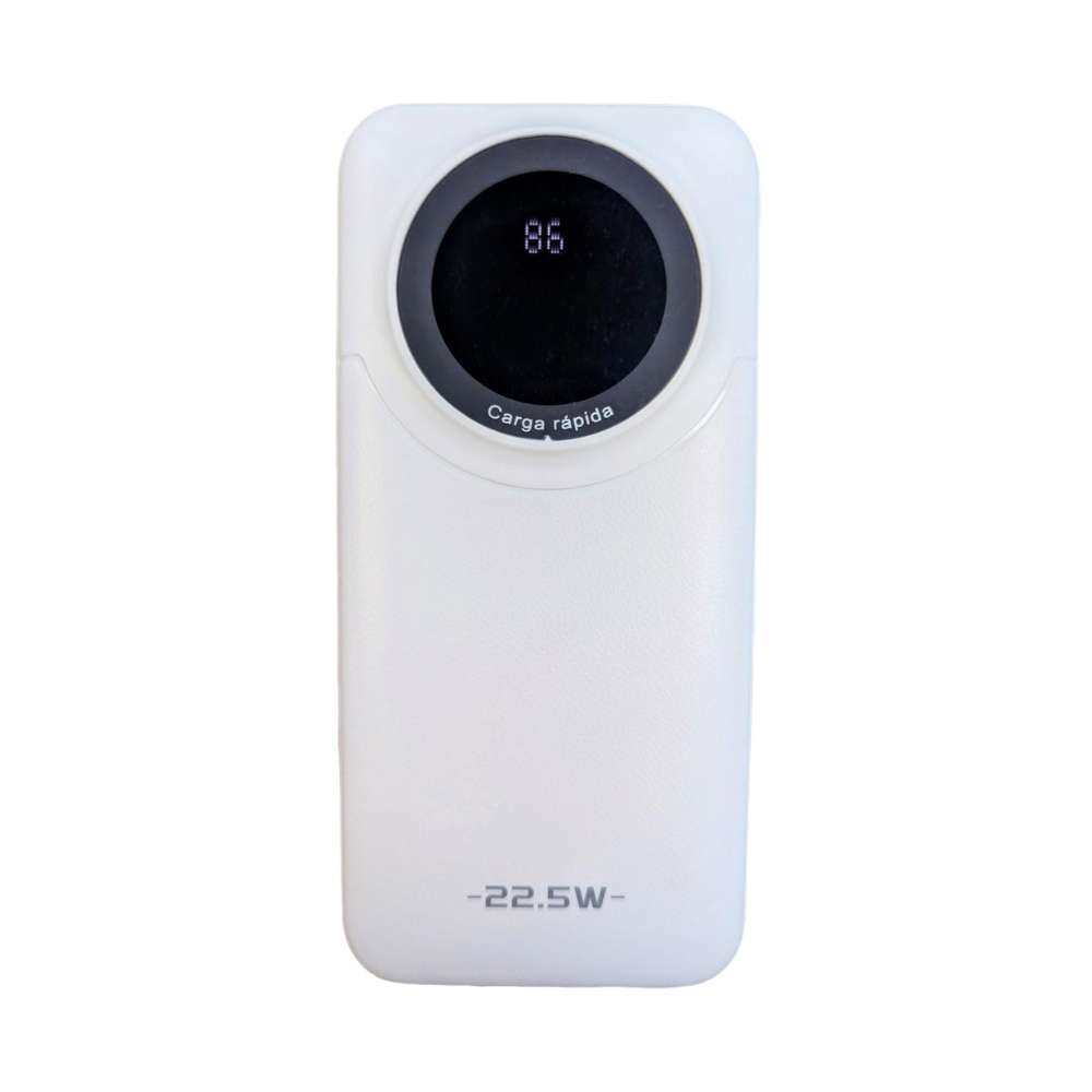 Power Bank Moreka K081 10000 mAh 22.5W cables IP y C5