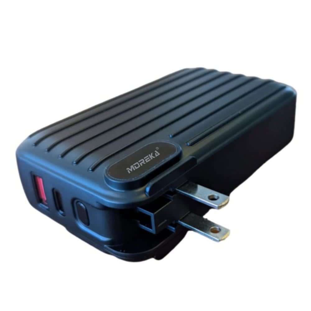 Power Bank Moreka K091 20000 mAh 22.5W cable tipo C y tipo IP clavija plegable9