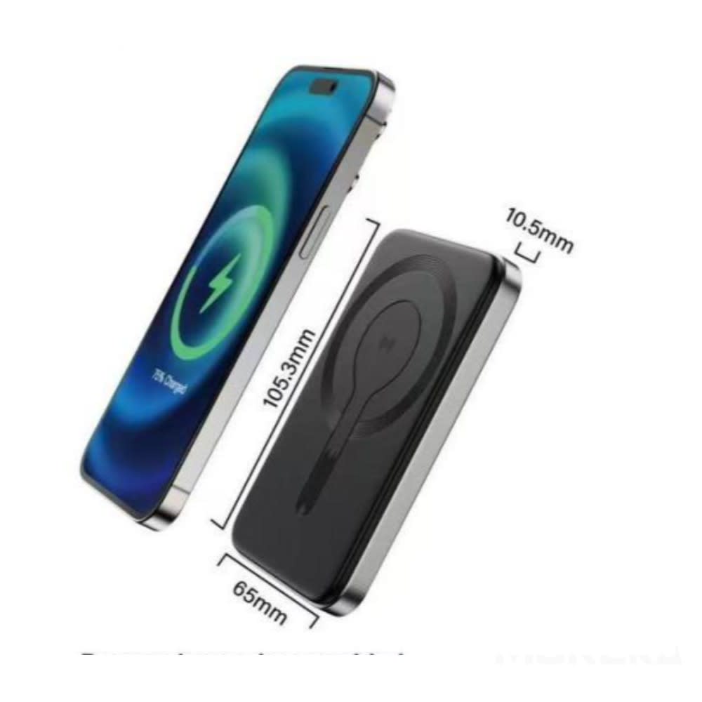 Power Bank Moreka K095 10000mAh 22.5W cables C USB Lightning y Micro USB7