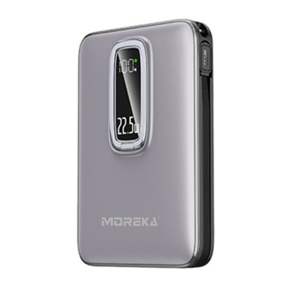 Power Bank MagSafe Moreka K096 12000mAh 22.5W Cable C incluido12