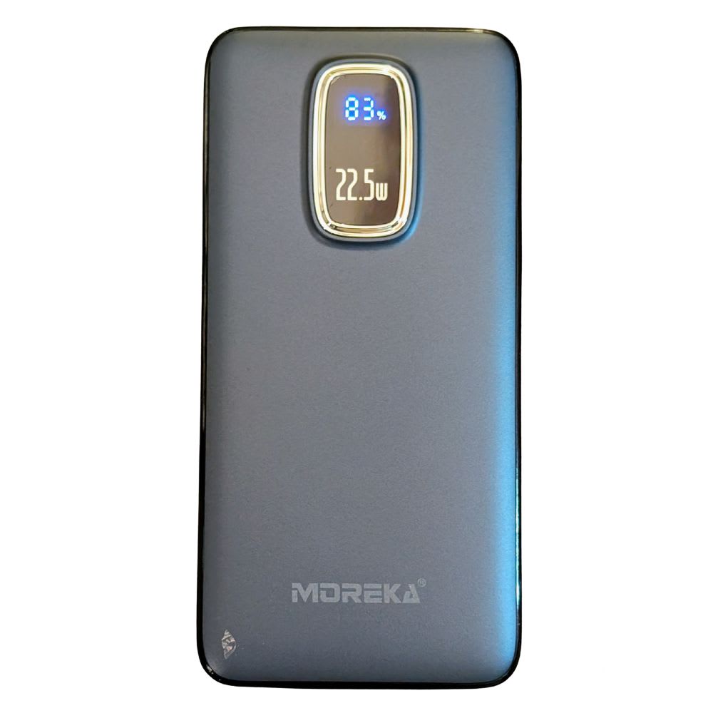 Power Bank Moreka K097 12000mAh  22.4W  Cables C Lightning V89