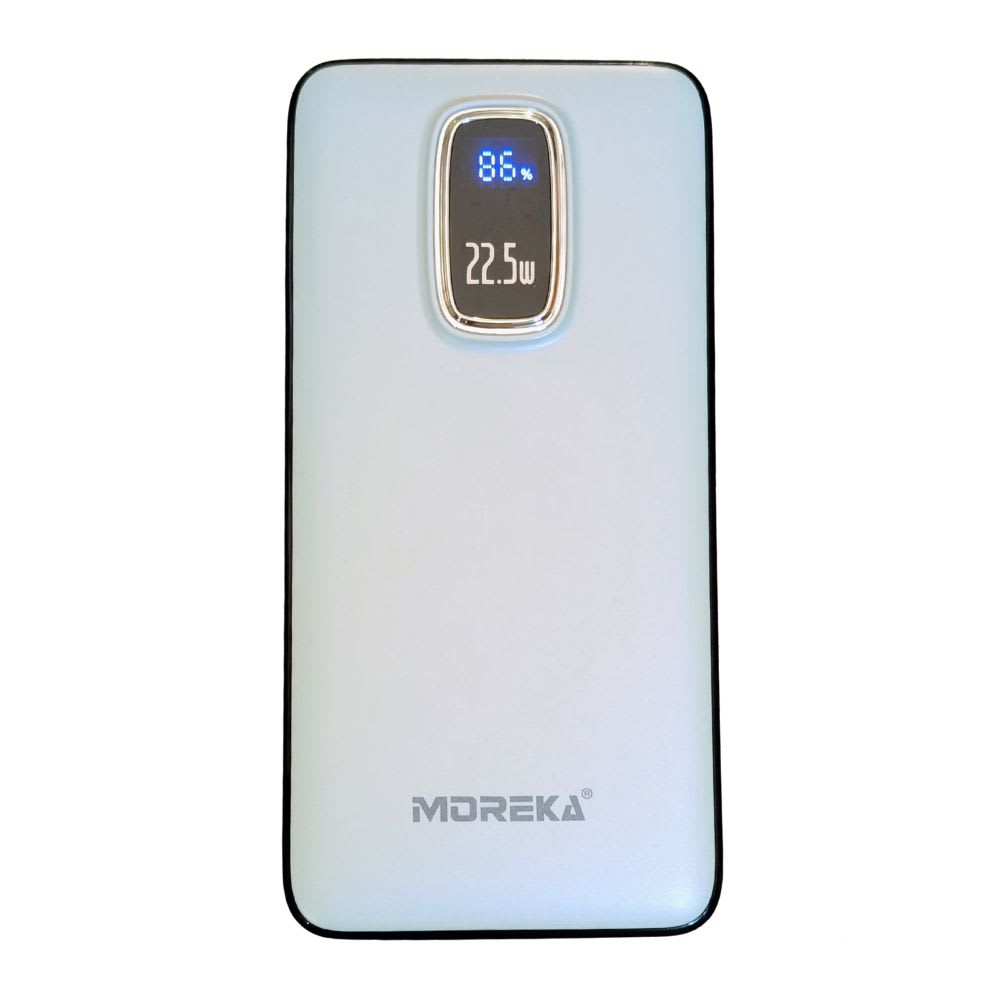 Power Bank Moreka K097 12000mAh  22.4W  Cables C Lightning V810