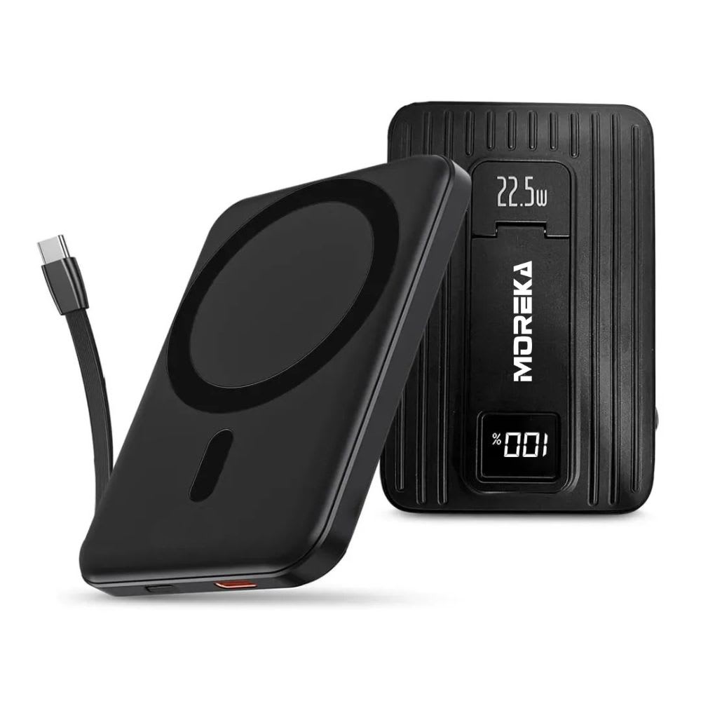 Power Bank Magsafe Moreka K099 12000mAh 22.5W, Magsafe 15w 0