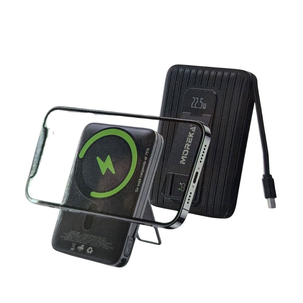 Power Bank Magsafe Moreka K099 12000mAh 22.5W, Magsafe 15w2