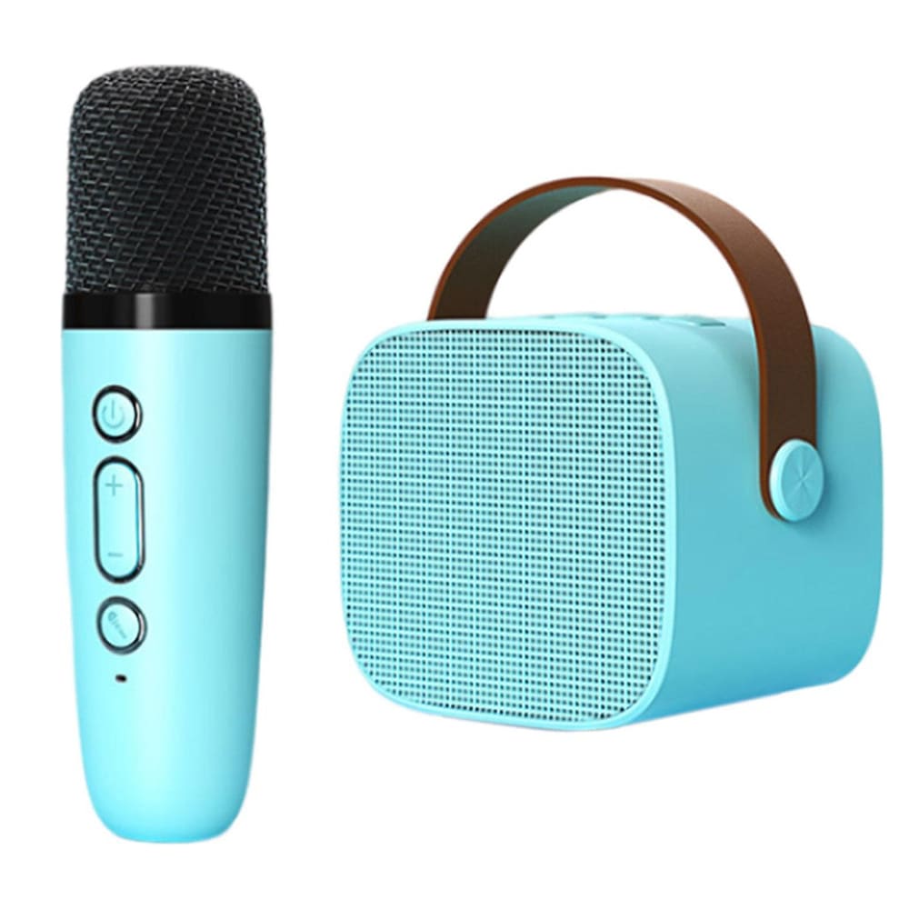 Bocina Karaoke Bluetooth FM dual microfono portátil K17