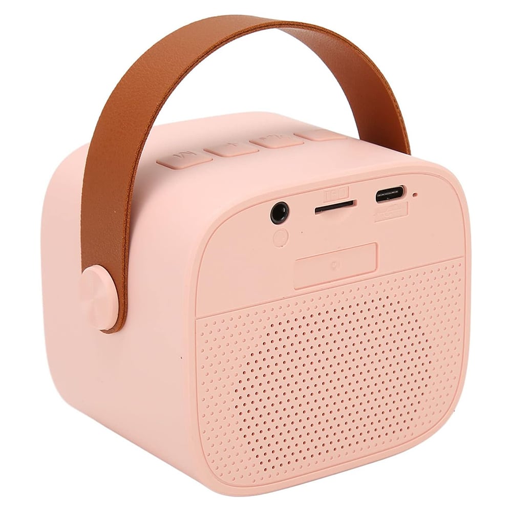 Bocina Karaoke Bluetooth  FM dual microfono portátil K14