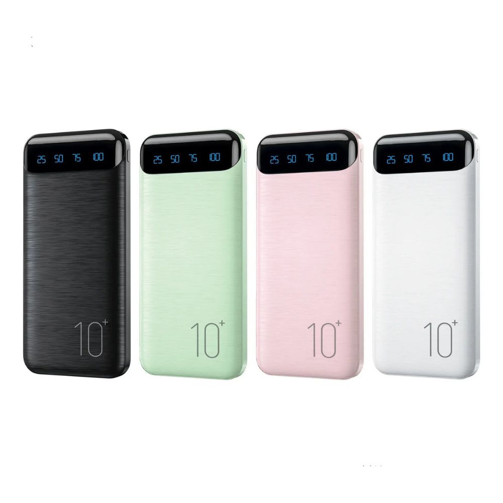 Power Bank Moreka 10000mah 37wh 3 Puertos Salida Usb C K1006