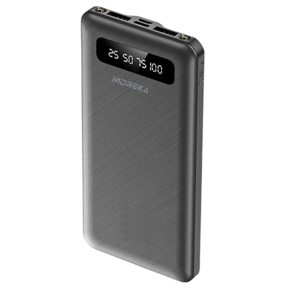 Power Bank Moreka K102 10000mAh 37Wh Linterna compacta ligera6