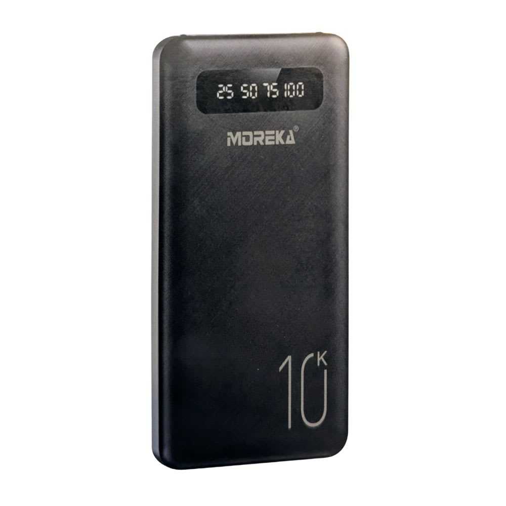 Power Bank Moreka K102 10000mAh Linterna Compacta Ligera 0