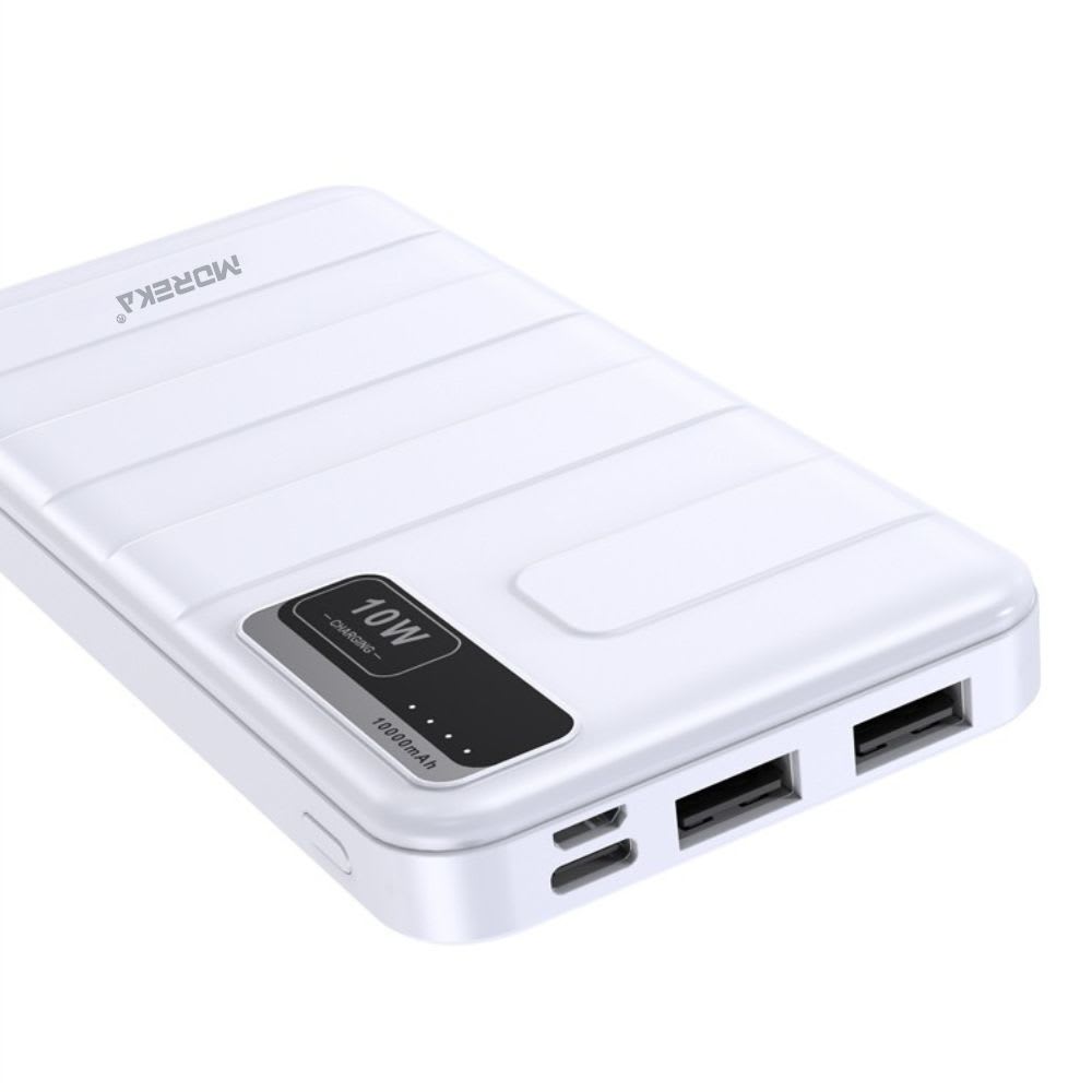 Power Bank Moreka K103 10000mAh 37Wh ligera facíl de transportar3