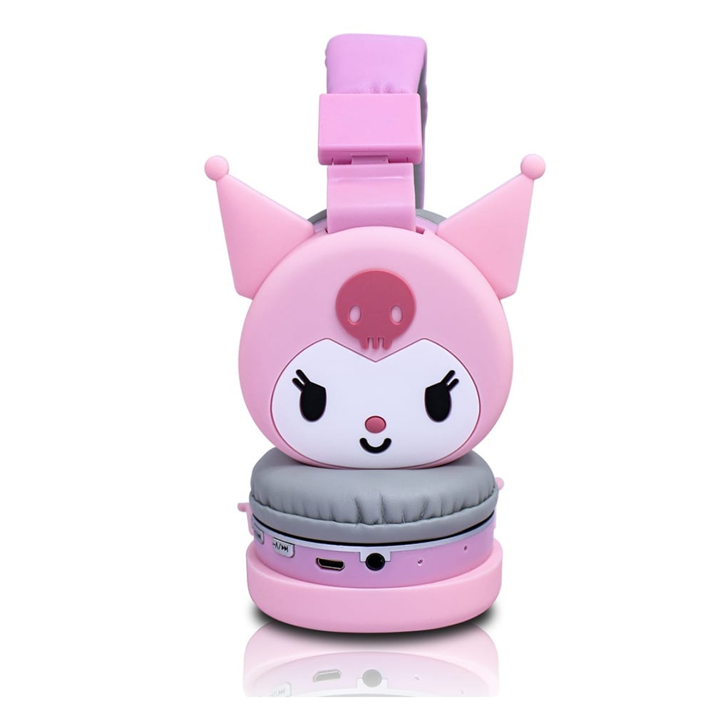 Audífonos Diadema Bluetooth Kuromi Inalámbrico Plegable5