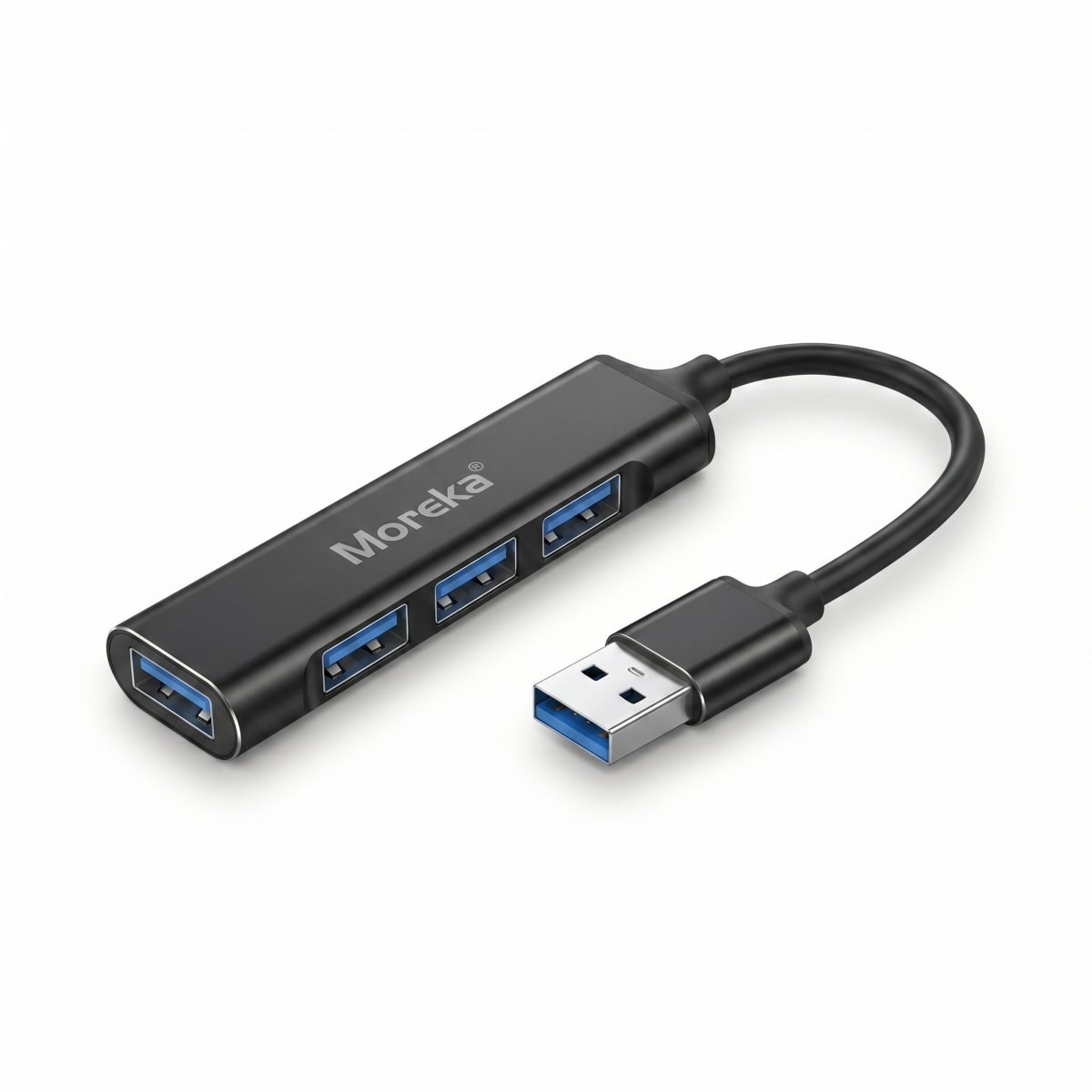 Hub USB 3.0 Moreka KZ02 4 en 1 Alta Velocidad Plug & Play 7