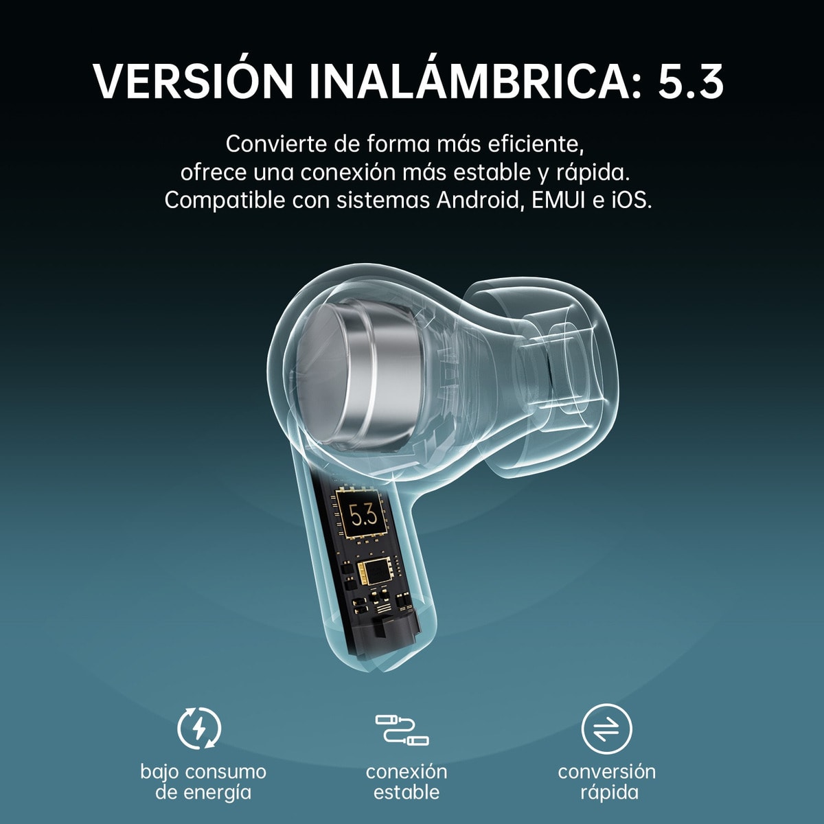 Audífonos L42 Cancelación Ruido  Audífonos 30mAh / Estuche 300mAh IPX4 G-TIDE4