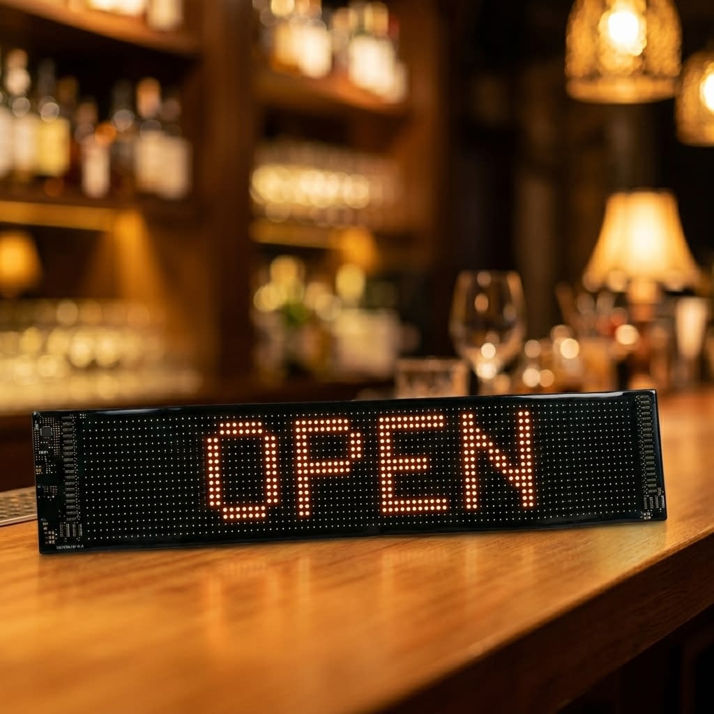 Letrero LED Flexible personalizable BUYTITI AZMQ0625