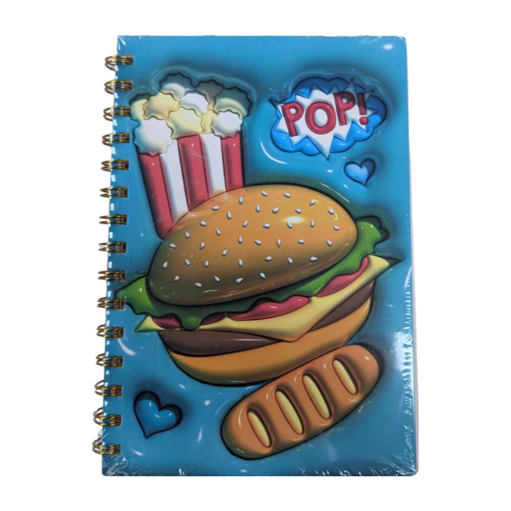 Libreta OEM YFBJ018 3D 80 hojas Variedad de Imagenes divertidas 0