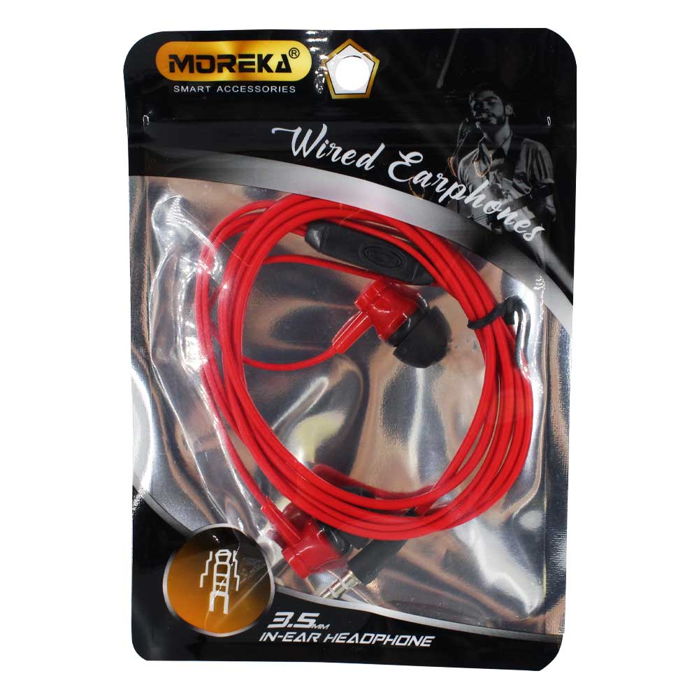 Audífonos Moreka M-804, Alámbricos, Manos Libres, Control de play/pausa.2