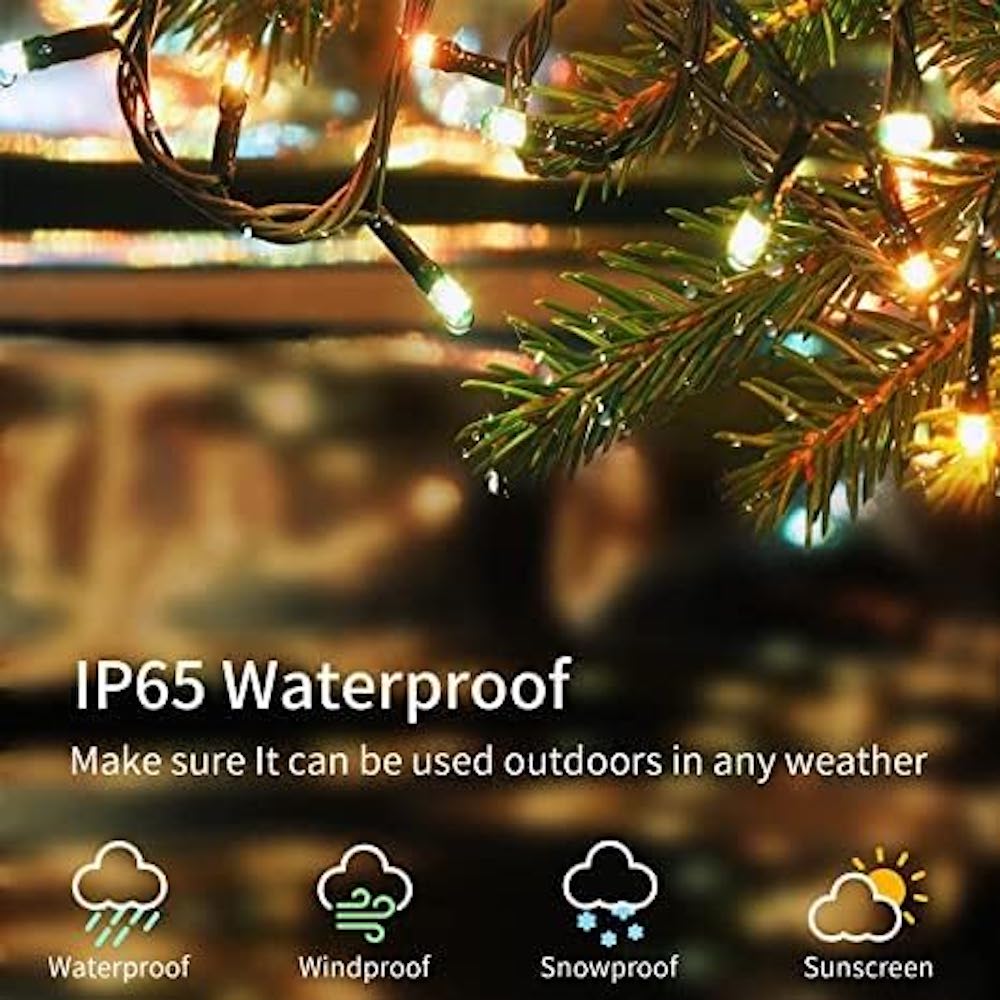 Luces inteligentes Led multicolor Bluetooth impermeables Navidad M55-0039