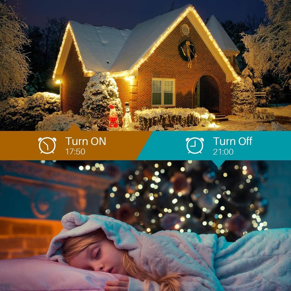 Luces inteligentes Led multicolor Bluetooth impermeables Navidad M55-0036