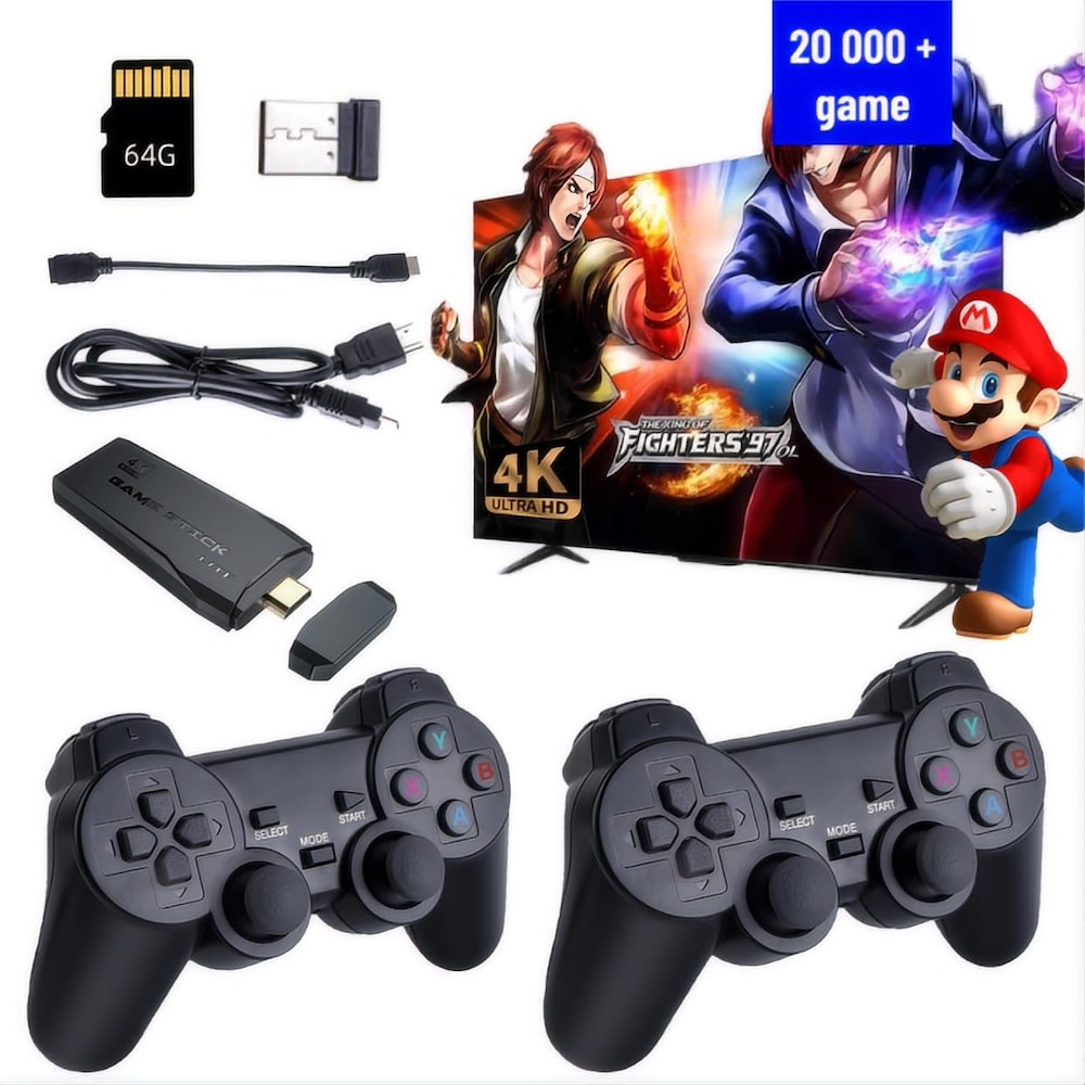 Consola de juegos HDMI portatil mas de 20000 juegos M82
