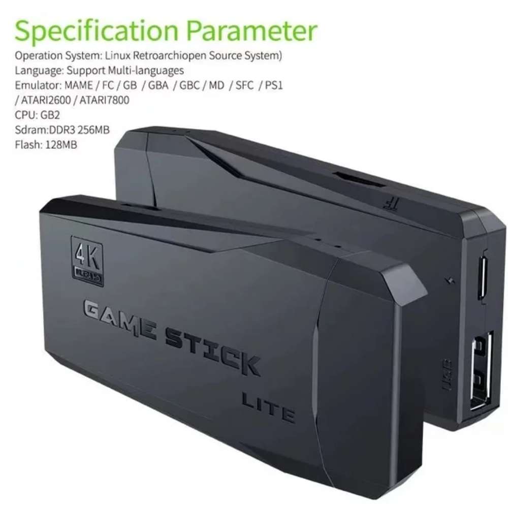 Consola de juegos Moreka M8 HDMI portatil mas de 20000 juegos5