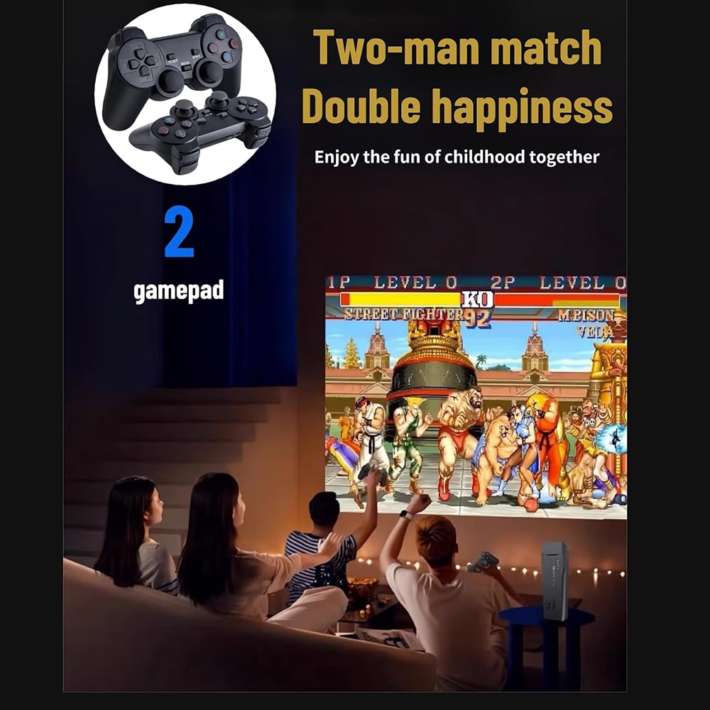 Consola de juegos Moreka M8 HDMI portatil mas de 20000 juegos4