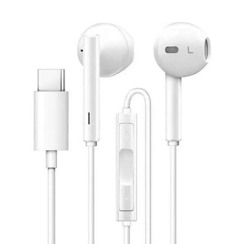 Audífonos Moreka M-918 Alámbricos Manos Libres conector tipo C Micrófono integrado2
