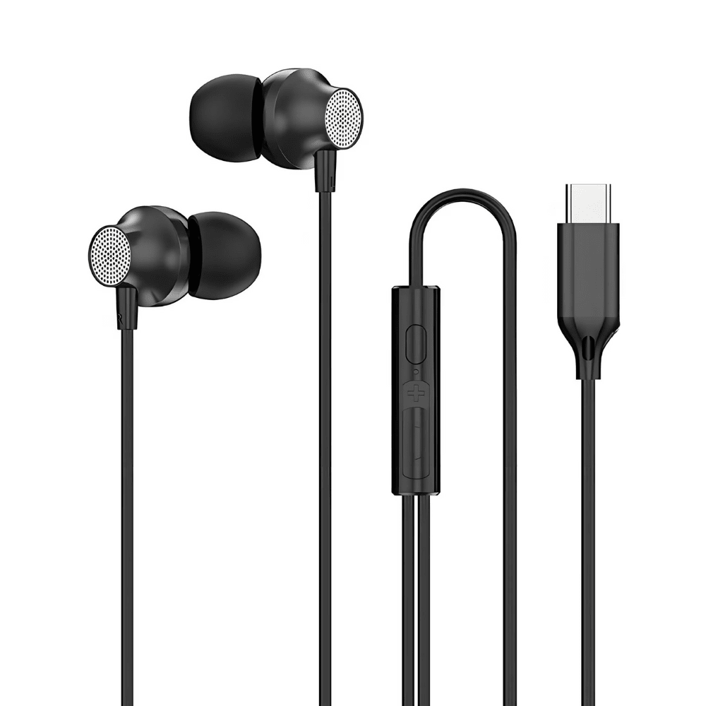 Audífonos Moreka M-926 Alámbricos Manos Libres conector tipo C Micrófono integrado1